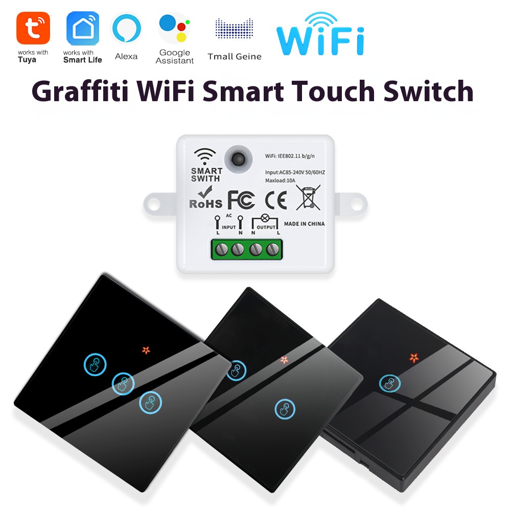Tuya Smart Switch - جهاز تويا الذكي للإيقاف يتميز بالتحكم