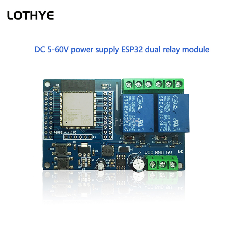 Smart Home Esp32 - وحدة ترحيل واي فاي وبلوتوث ثنائية