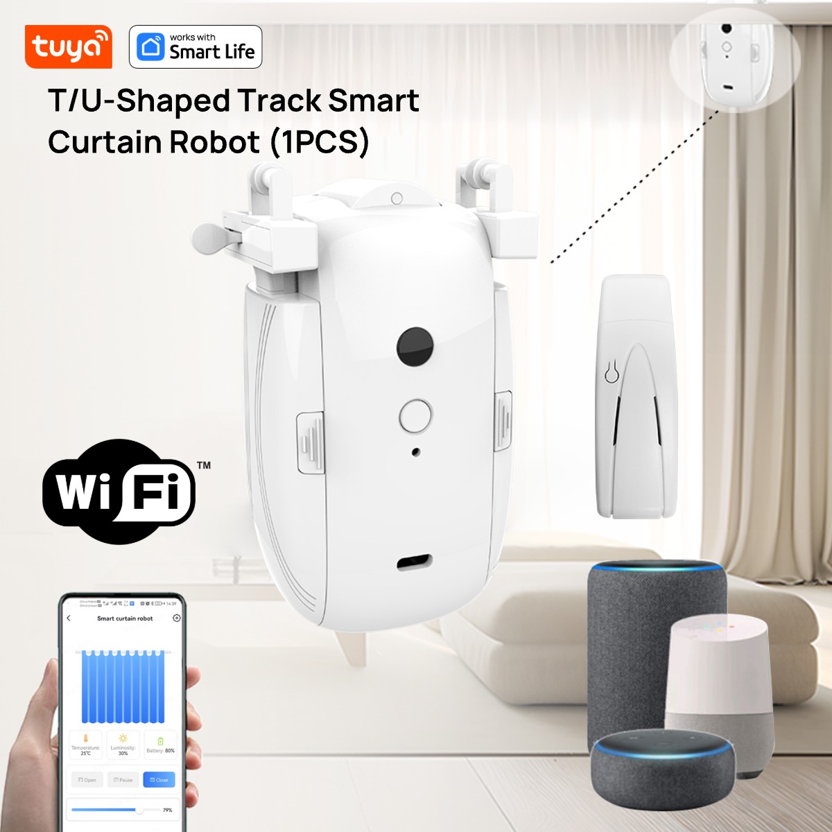 Smart Home Hub Matter - روبوت ستارة Tuya Smart WiFi (قطعة
