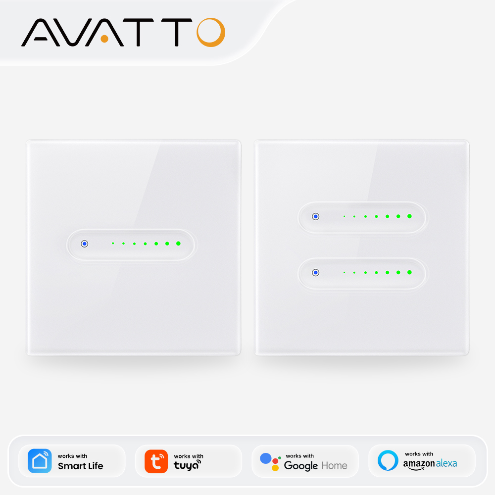 Tuya Smart Switch - مفتاح إضاءة ذكي من AVATTO يعمل