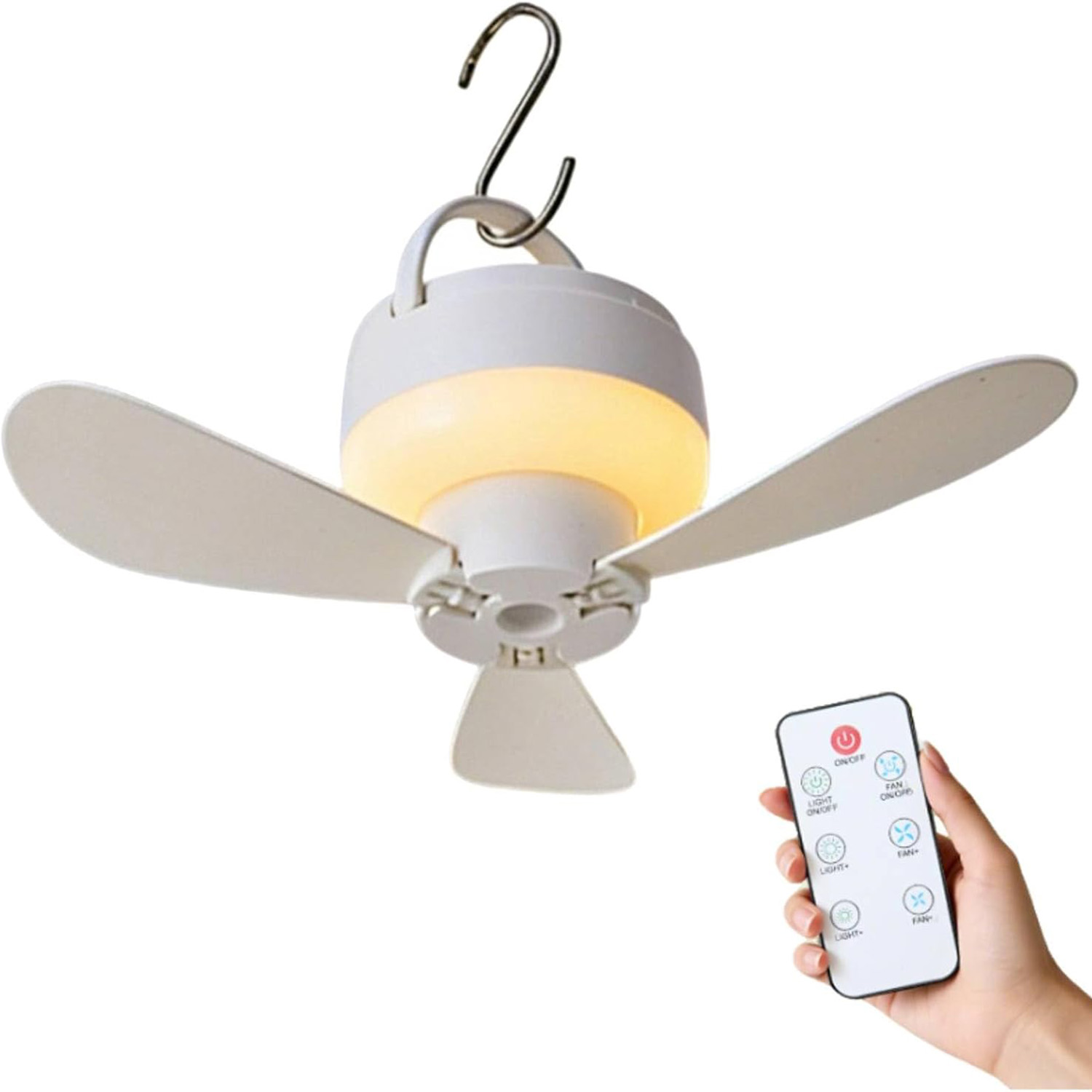 Smart Ceiling Fan - مروحة سقف قابلة للتعتيم مقاس 5.51
