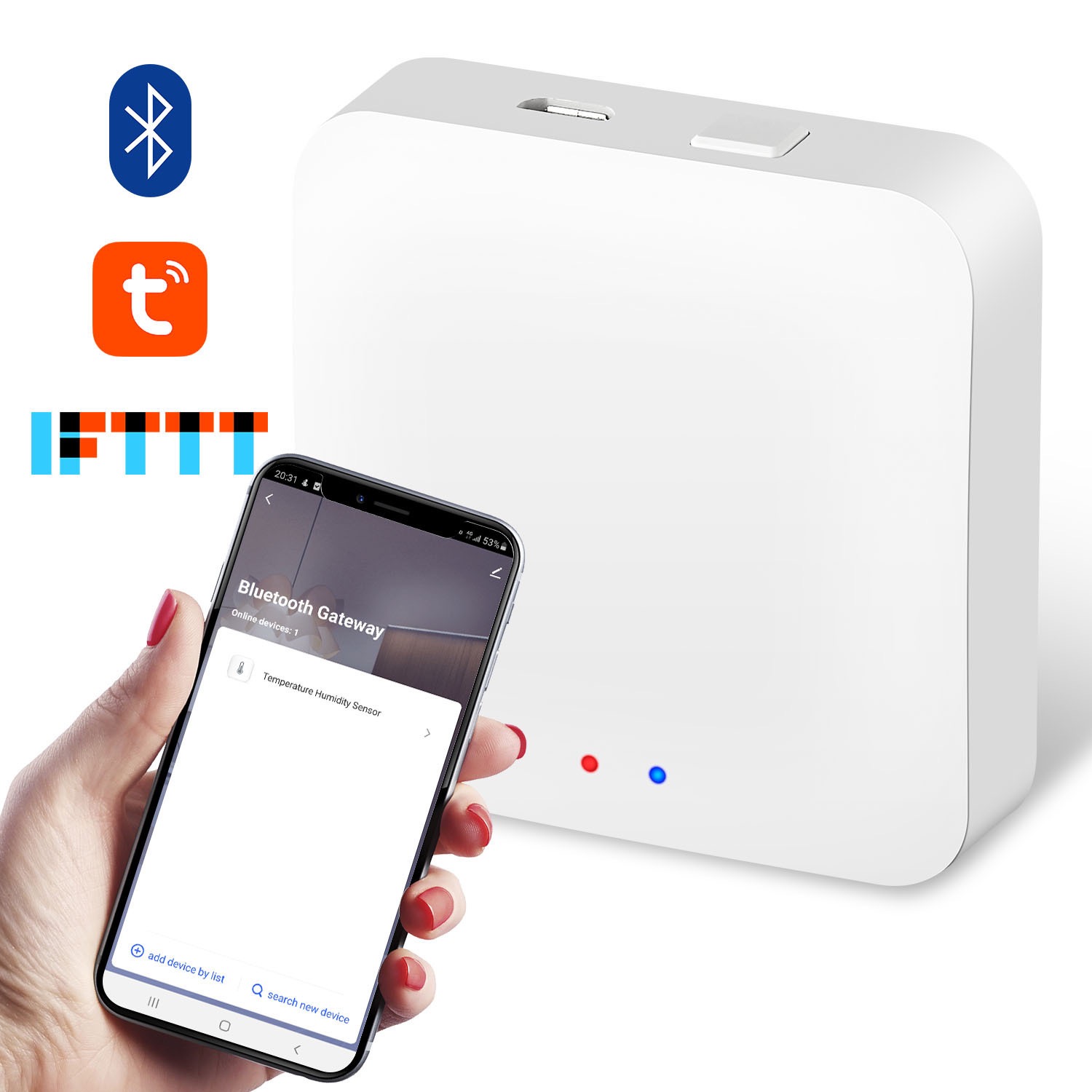 Smart Home Hub Matter - بوابة زيجبي متعددة الأوضاع من تويا،