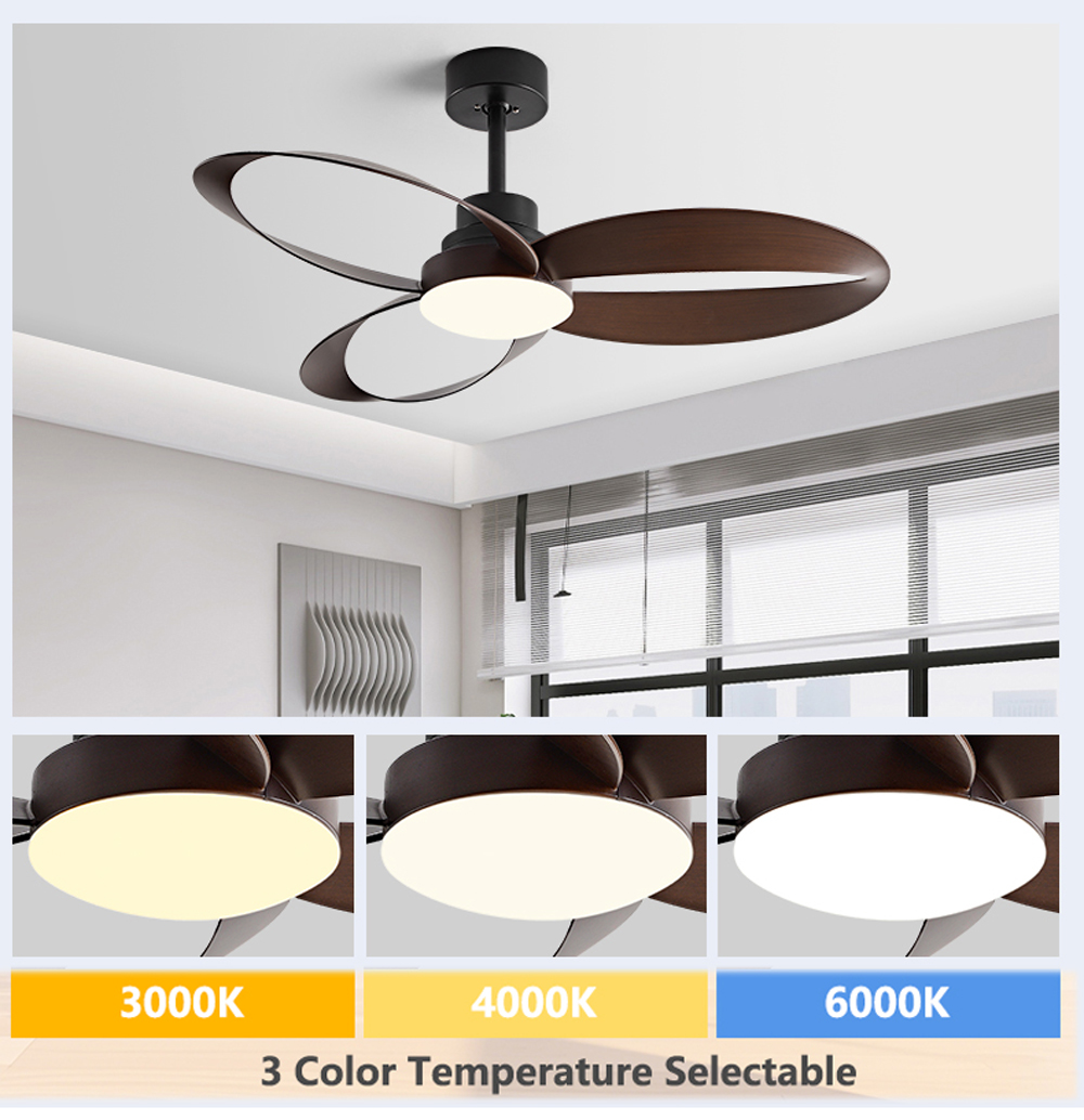 مروحة سقف 42/52 بوصة بثلاث شفر - مراجعة Smart Ceiling Fan وسعره