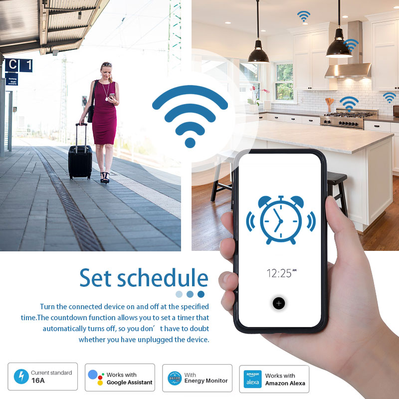 مقبس واي فاي ذكي متوافق مع TUY - مراجعة Smart Home Living Room وسعره