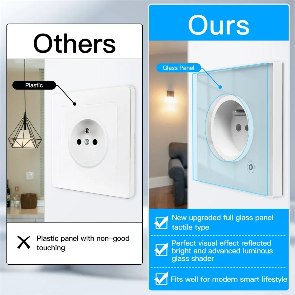 Moes ZigBee مقبس الحائط WIFI ل - مراجعة Smart Home Living Room وسعره