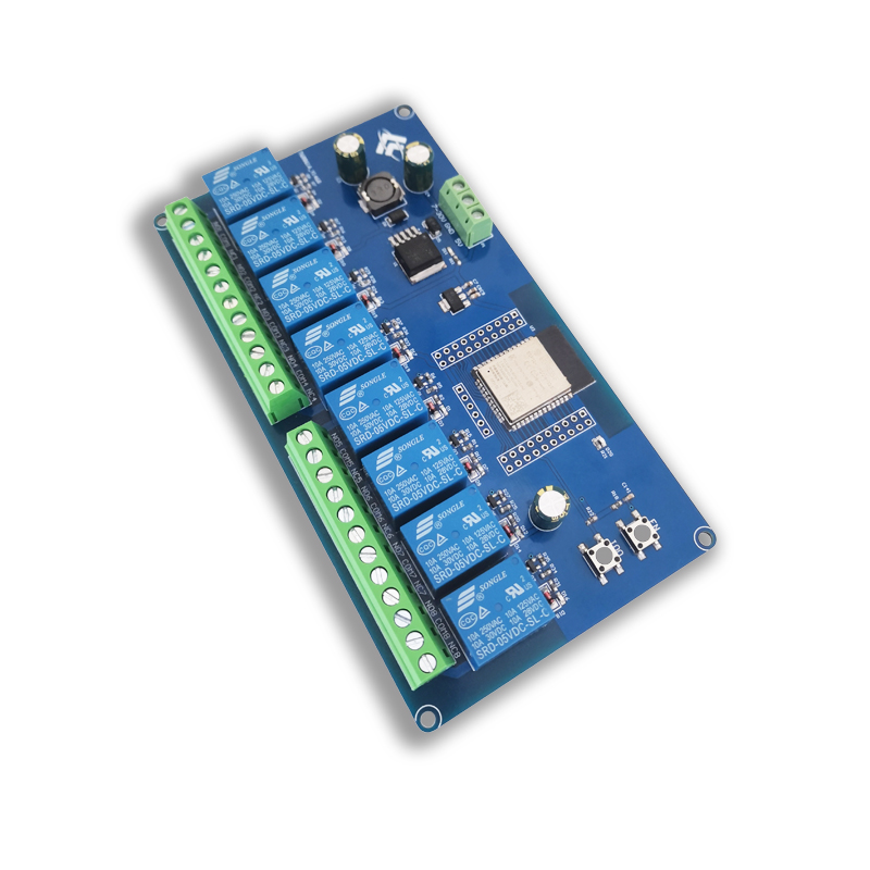 وحدة ترحيل واي فاي ذات 8 قنوات - مراجعة Smart Home Esp32 وسعره