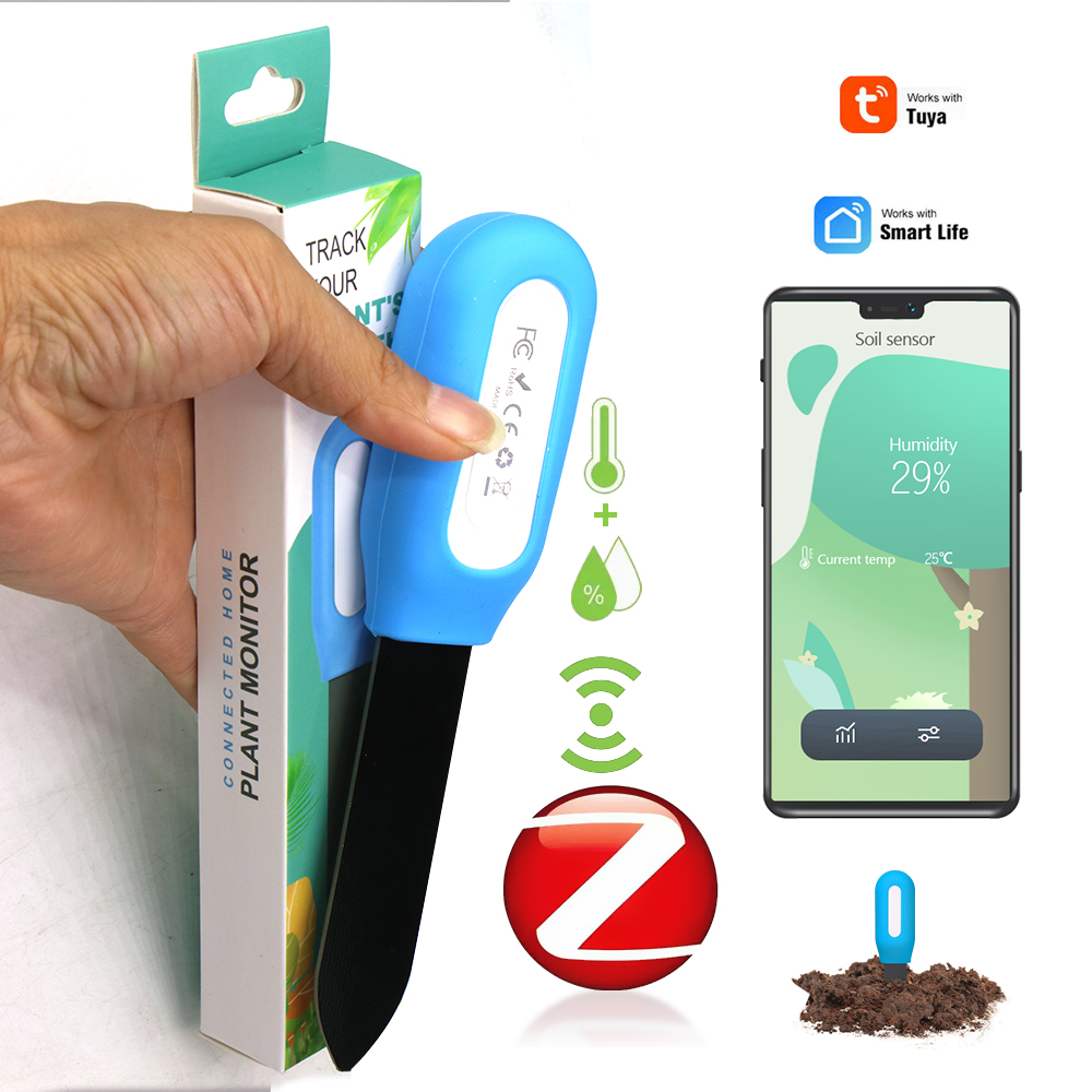 مستشعر التربة زيجبي الذكي للمن - مراجعة Smart Home Monitor وسعره