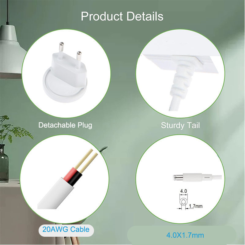 شاحن 24 فولت لشريط إضاءة Yeeli - مراجعة Smart Power Strip وسعره