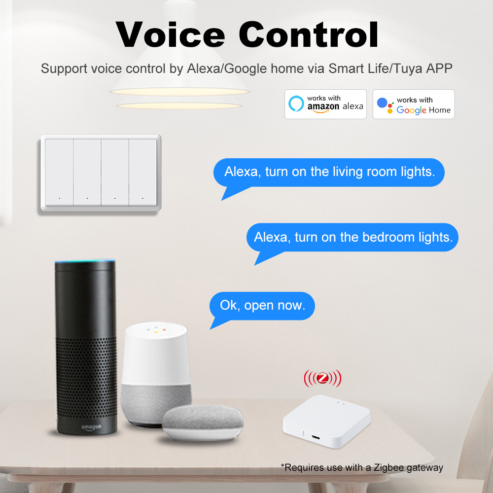 مفتاح إضاءة ذكي من مانهوت يعمل - مراجعة Tuya Smart Switch وسعره