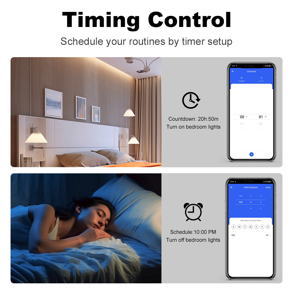 مفتاح إضاءة ذكي من مانهوت يعمل - مراجعة Tuya Smart Switch وسعره