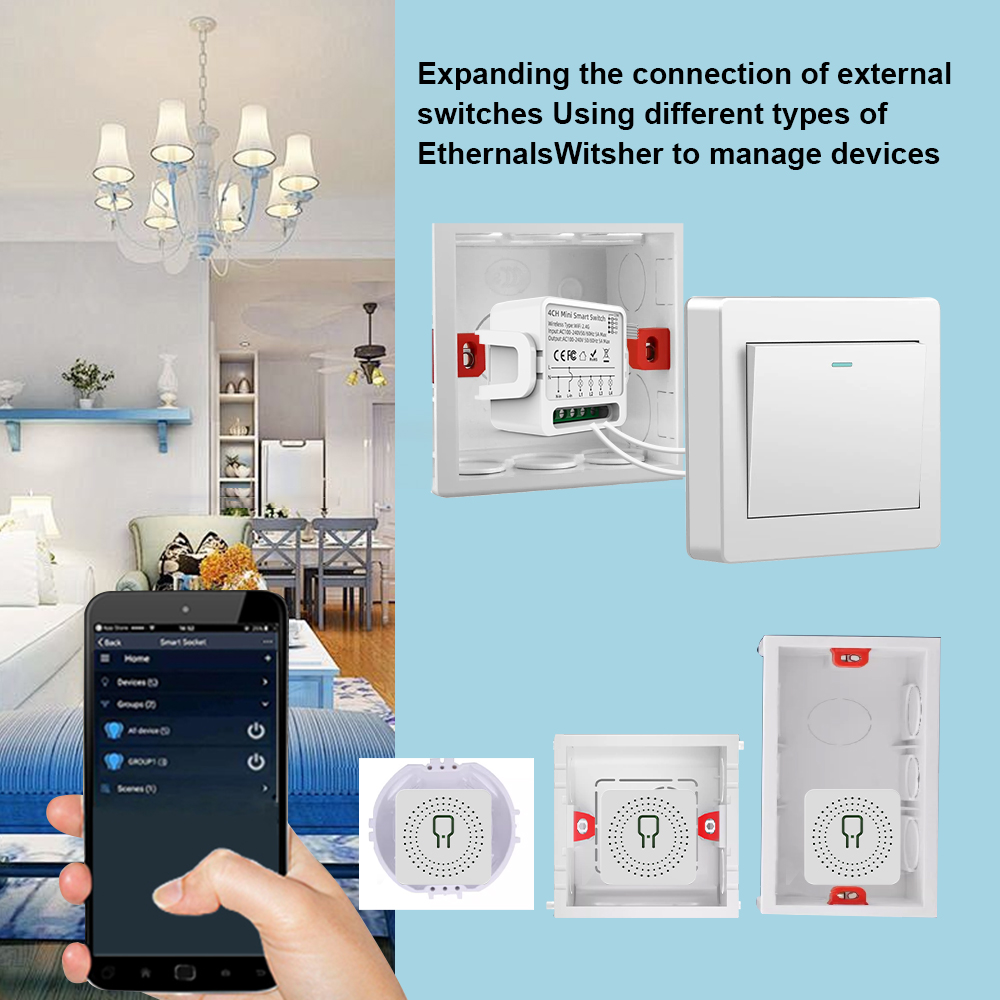 مفتاح ذكي واي فاي من تويا بـ 1 - مراجعة Tuya Smart Switch وسعره