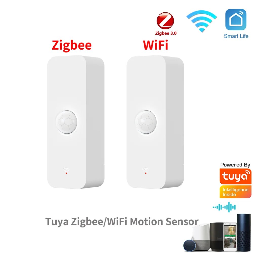 Tuya WiFi Zigbee PIR محس حركة  - مراجعة Smart Home Living Room وسعره