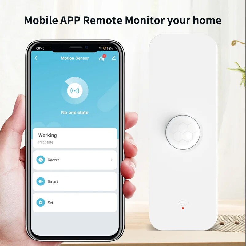 Tuya WiFi Zigbee PIR محس حركة  - مراجعة Smart Home Living Room وسعره