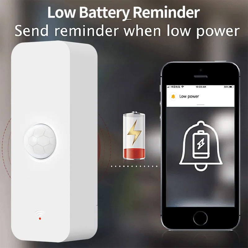 Tuya WiFi Zigbee PIR محس حركة  - مراجعة Smart Home Living Room وسعره