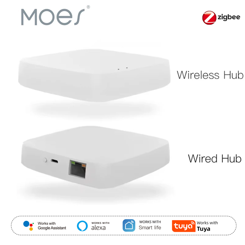 Moes Tuya ZigBee 3.0 Smart Gat - مراجعة Smart Home Hub Matter وسعره