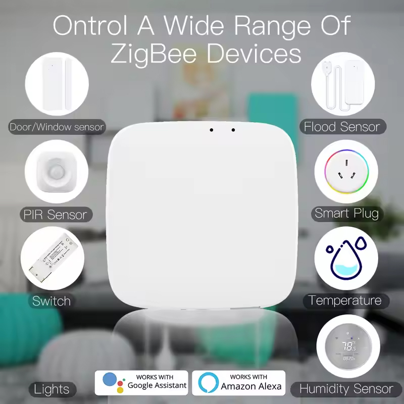 Moes Tuya ZigBee 3.0 Smart Gat - مراجعة Smart Home Hub Matter وسعره