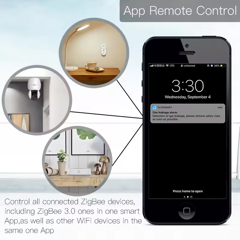 Moes Tuya ZigBee 3.0 Smart Gat - مراجعة Smart Home Hub Matter وسعره