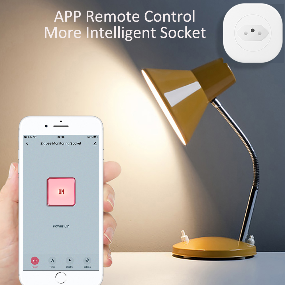 مقبس ذكي BORUIDAPLS Tuya Zigbe - مراجعة Smart Home Living Room وسعره