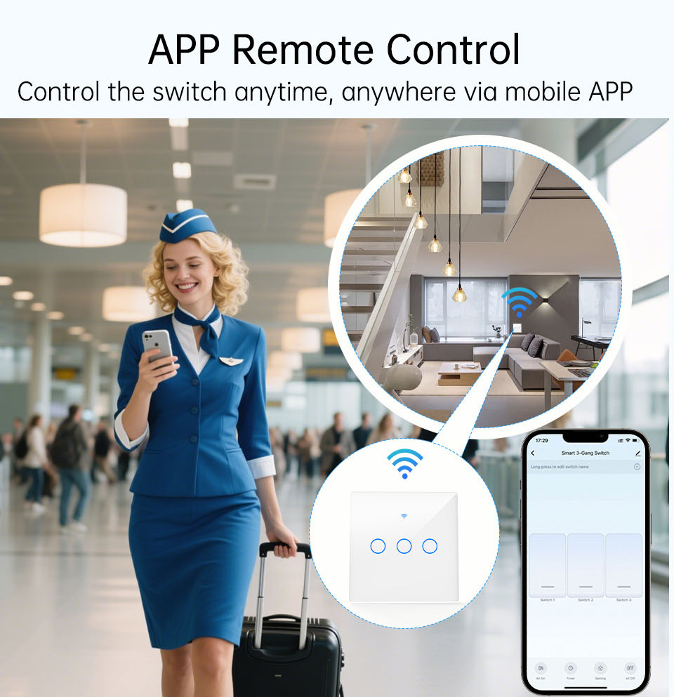 مفتاح إضاءة ذكي يعمل باللمس بت - مراجعة Tuya Smart Switch وسعره
