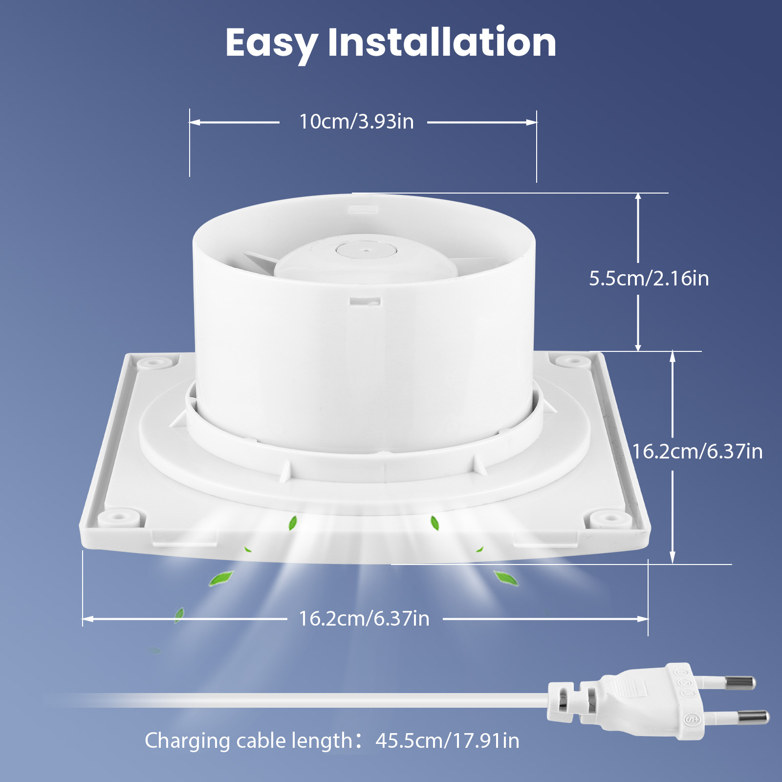 100 مللي متر مروحة عادم الحمام - مراجعة Smart Bathroom Fan وسعره
