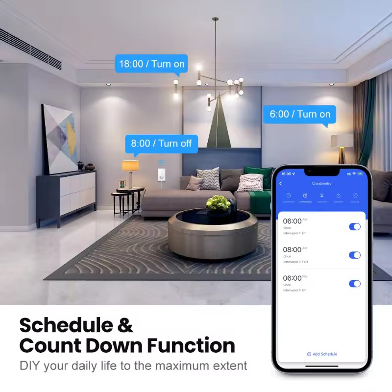 مفتاح إضاءة ذكي واي فاي من UNK - مراجعة Tuya Smart Switch وسعره