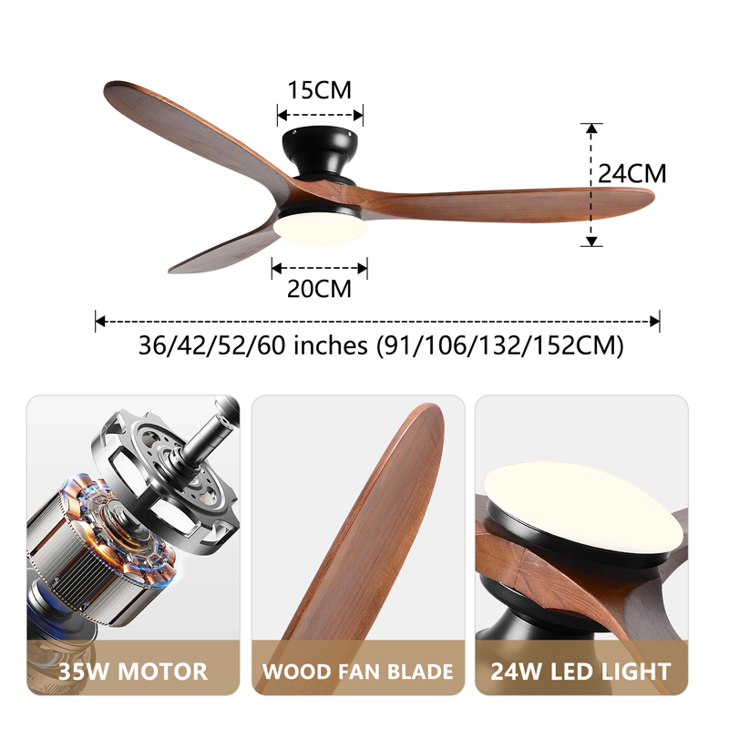 مروحة سقف منخفضة الارتفاع مقاس - مراجعة Smart Ceiling Fan وسعره