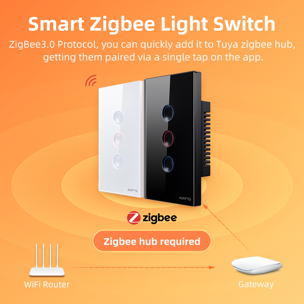 مفتاح إضاءة ذكي لاسلكي من AVAT - مراجعة Tuya Smart Switch وسعره