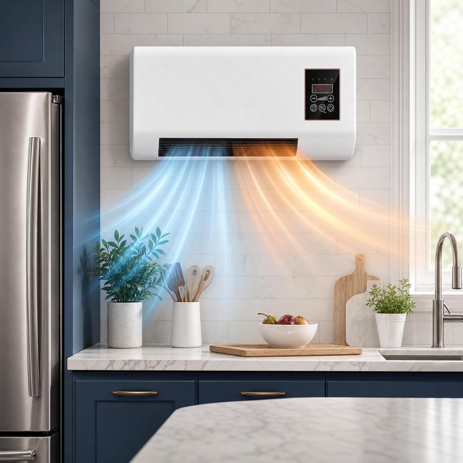 مكيف هواء مثبت على الحائط 2 في - مراجعة Smart Bathroom Fan وسعره