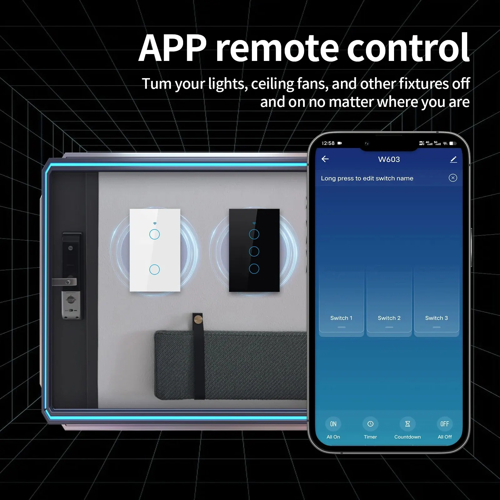 مفتاح إضاءة ذكي TNCE Tuya ، وا - مراجعة Tuya Smart Switch وسعره