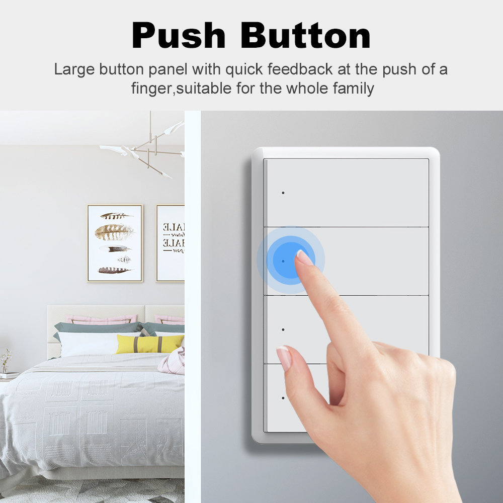 مفتاح إضاءة ذكي من MANHOT يعمل - مراجعة Tuya Smart Switch وسعره