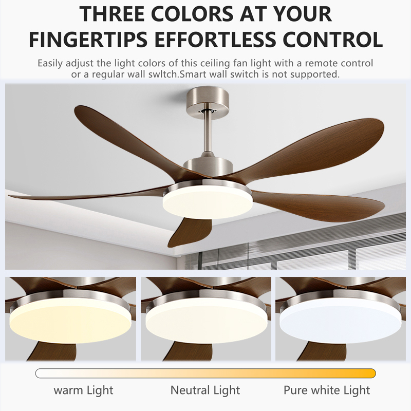 مروحة سقف بخمس شفرات مقاس 40/4 - مراجعة Smart Ceiling Fan وسعره