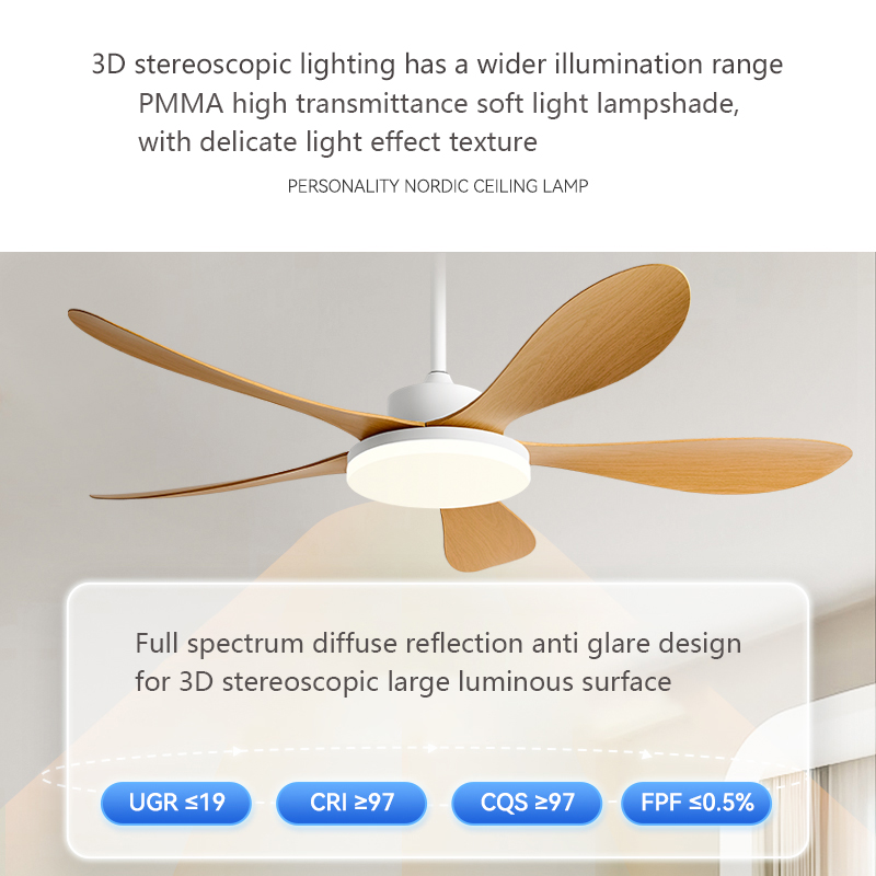 مروحة سقف بخمس شفرات مقاس 40/4 - مراجعة Smart Ceiling Fan وسعره