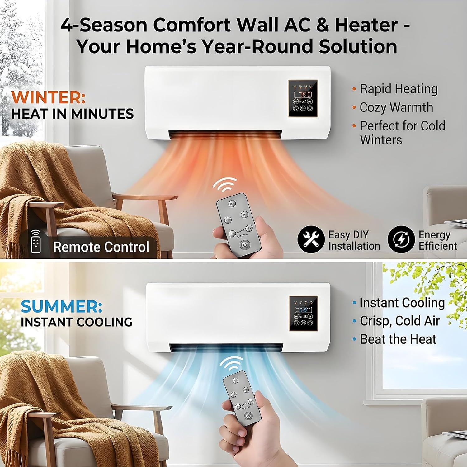 مروحة تكييف هواء محمولة مثبتة  - مراجعة Smart Bathroom Fan وسعره