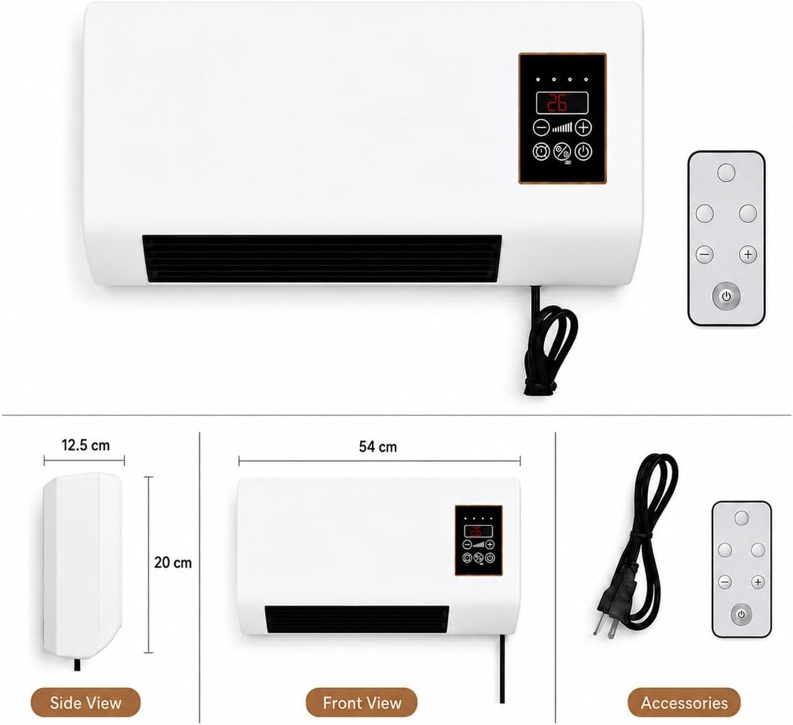 مكيف هواء ومدفأة مدمجة بقوة 18 - مراجعة Smart Bathroom Fan وسعره