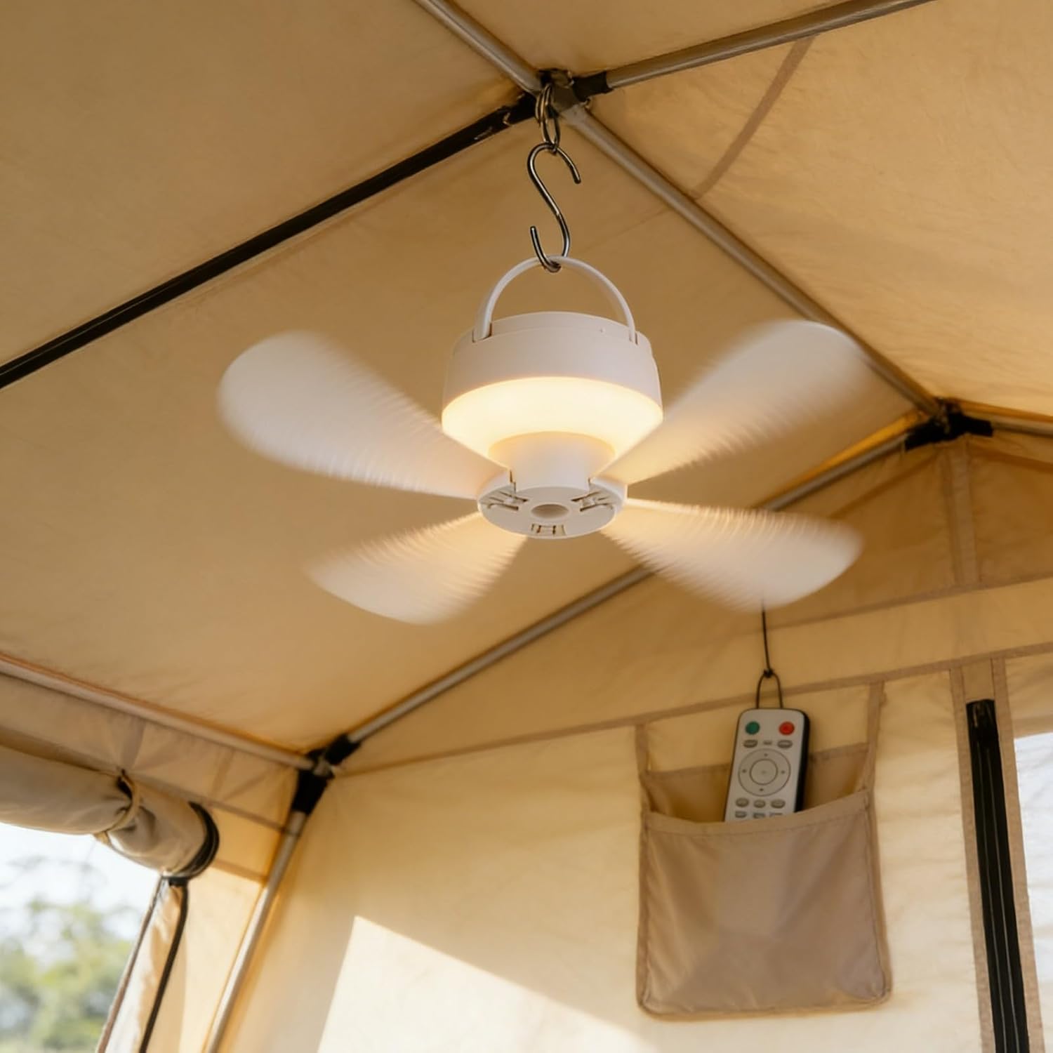 مروحة سقف قابلة للتعتيم مقاس 5 - مراجعة Smart Ceiling Fan وسعره