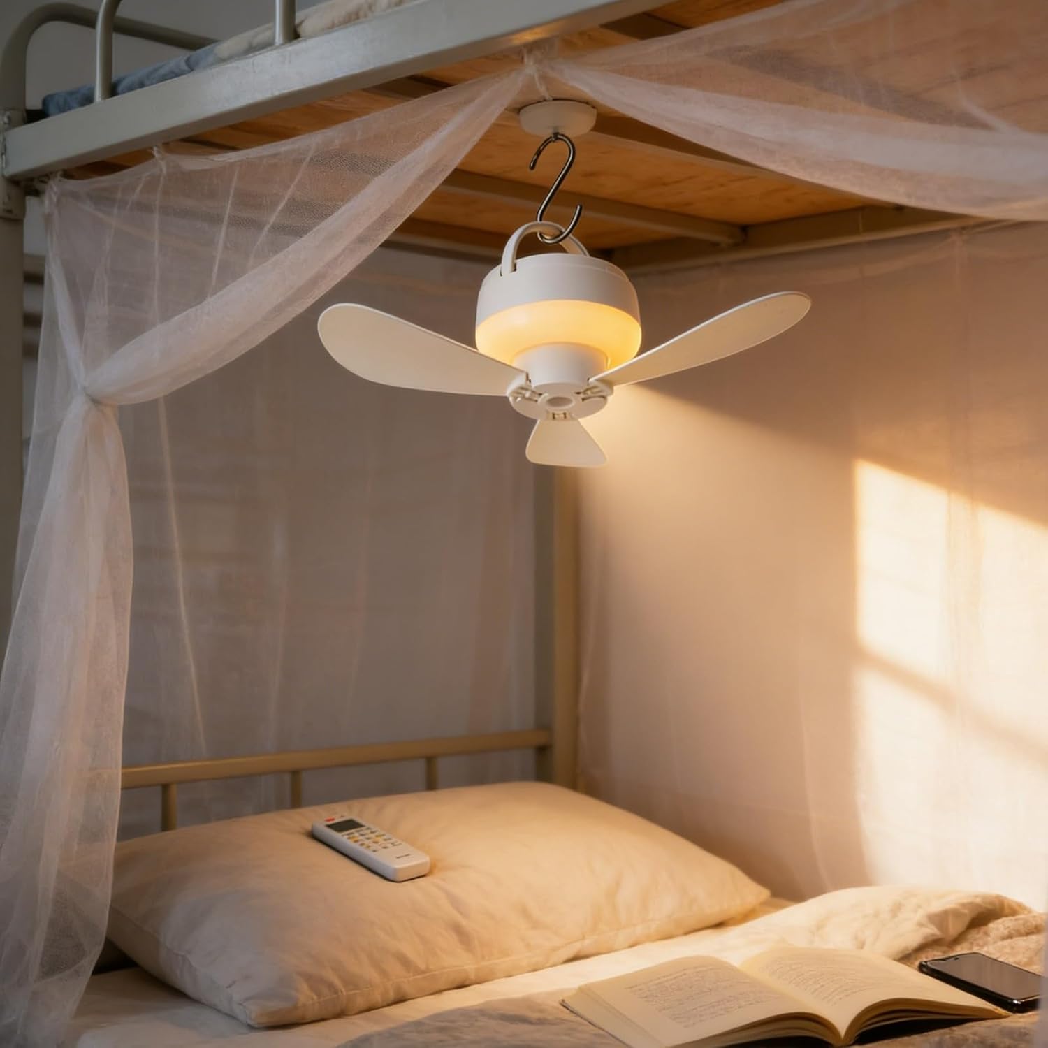 مروحة سقف قابلة للتعتيم مقاس 5 - مراجعة Smart Ceiling Fan وسعره