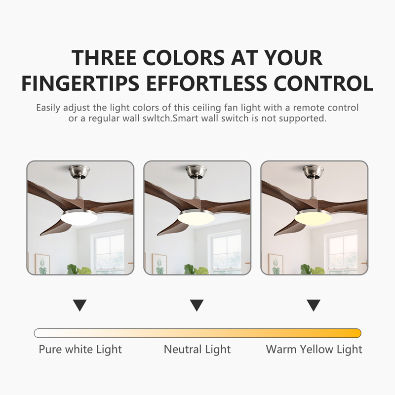 مروحة سقف بعرض 42/52/60 بوصة م - مراجعة Smart Ceiling Fan وسعره