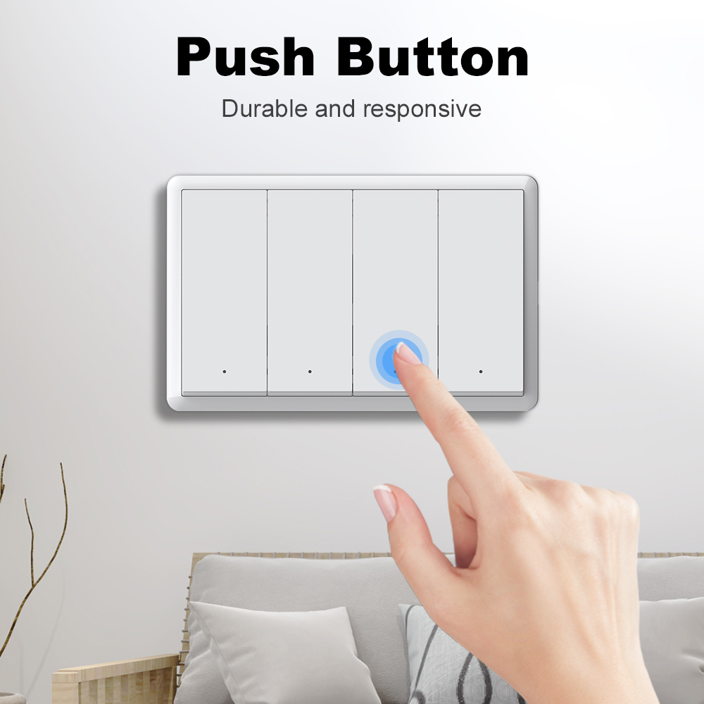 مفتاح إضاءة ذكي من MANHOT بتقن - مراجعة Tuya Smart Switch وسعره