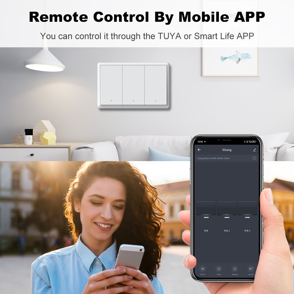 مفتاح إضاءة ذكي من MANHOT بتقن - مراجعة Tuya Smart Switch وسعره