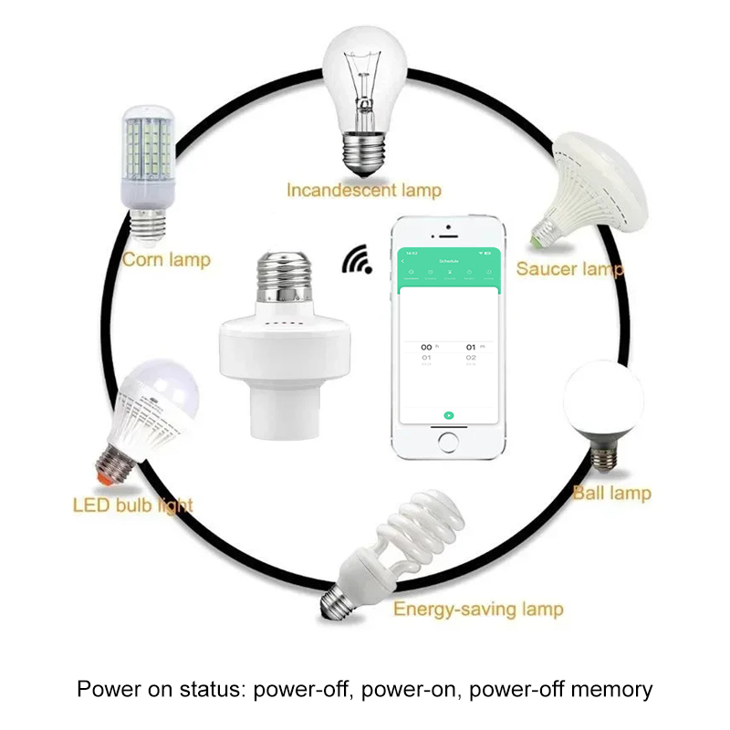مقبس ذكي E27 من تويا مع مفتاح  - مراجعة Tuya Smart Switch وسعره