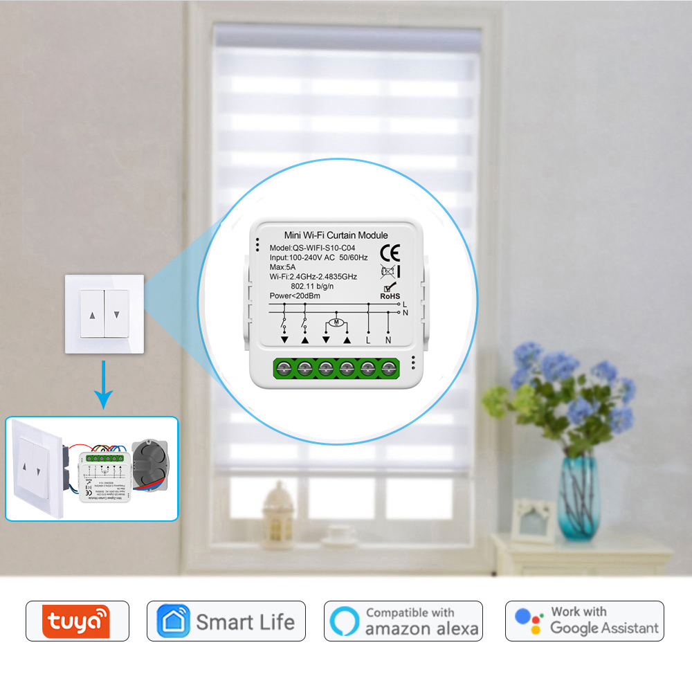 Tuya WiFi Zigbee وحدة تبديل ال - مراجعة Smart Home Living Room وسعره